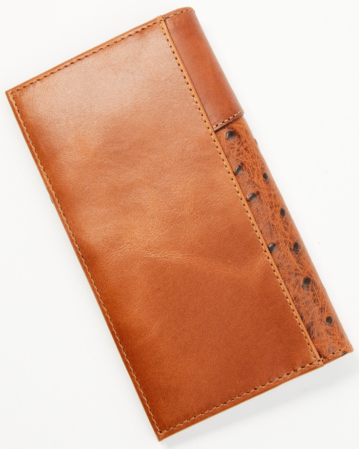 Men's Grady Faux Ostrich Rodeo Wallet | Cody James Accessories