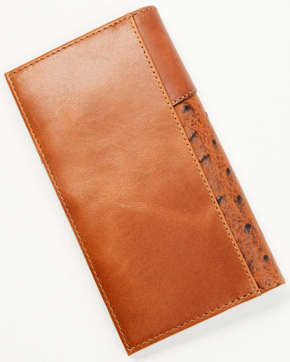 Men's Grady Faux Ostrich Rodeo Wallet | Cody James Accessories