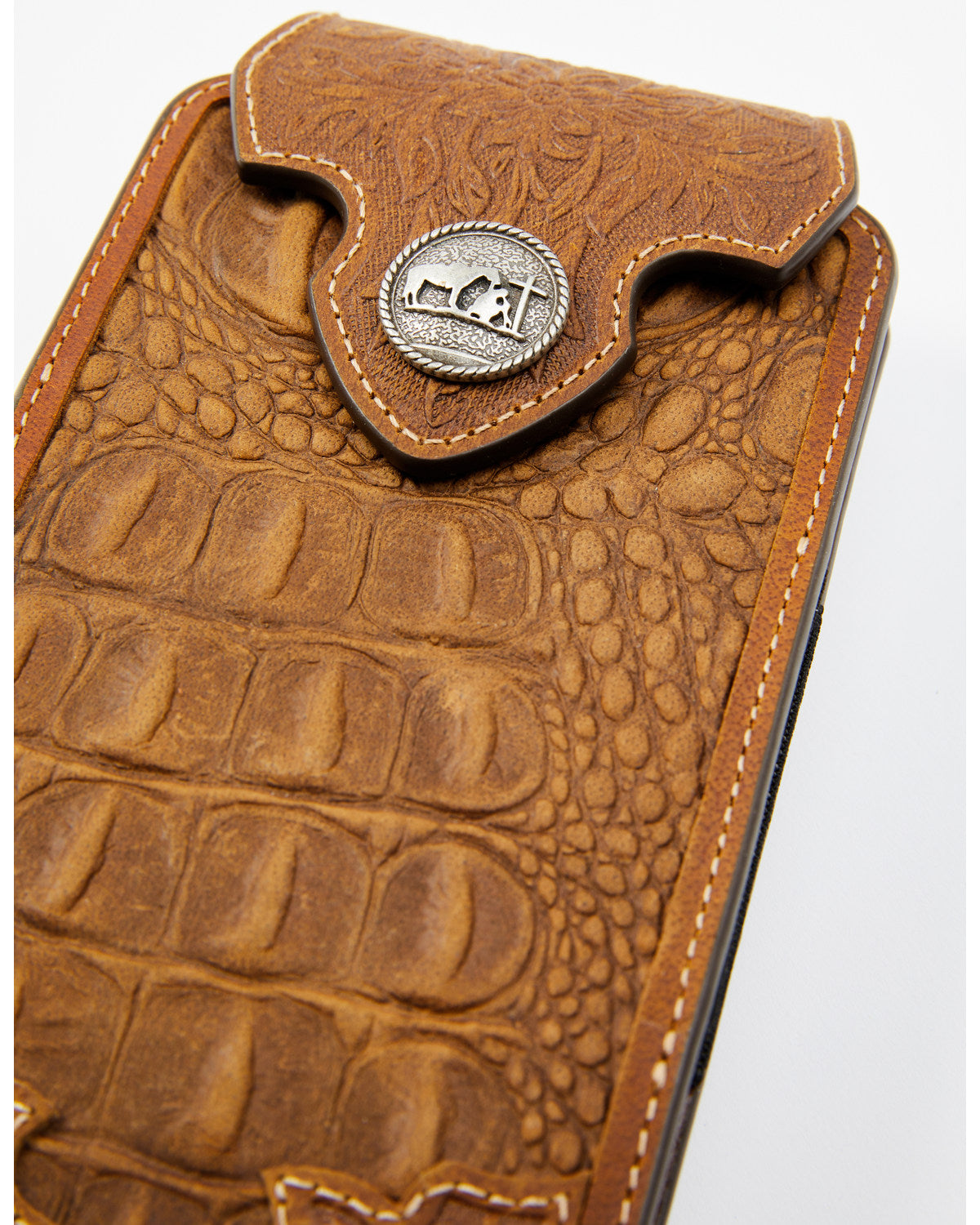 Men's Crocodile Embossed Cell Phone Case | Cody James Accessories|Sale