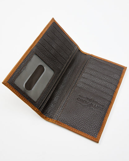 Men's Crocodile Embossed Rodeo Wallet | Cody James Accessories