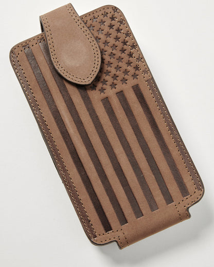 Men's American Flag Cell Phone Wallet | Cody James Accessories