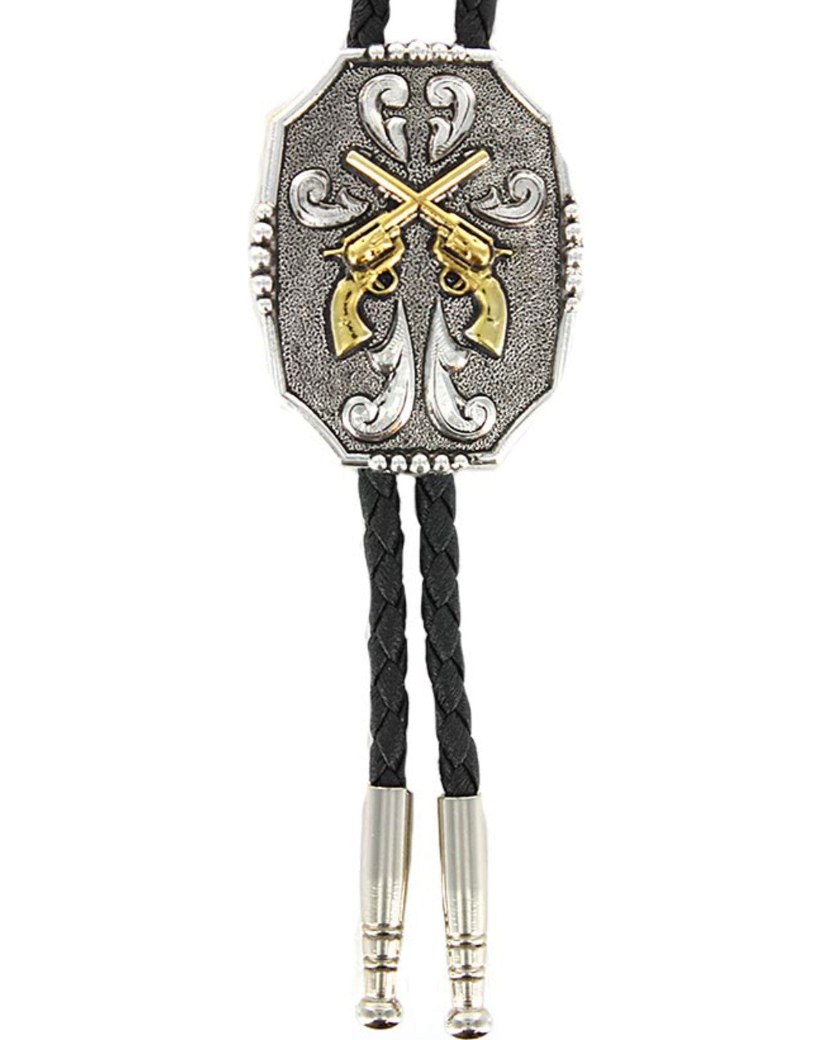 Men's Crossed Pistols Bolo Tie | Cody James Accessories