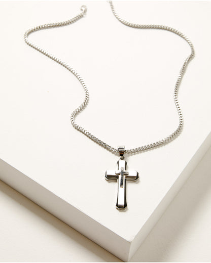 Men's Ornate Cross Necklace | Cody James Accessories