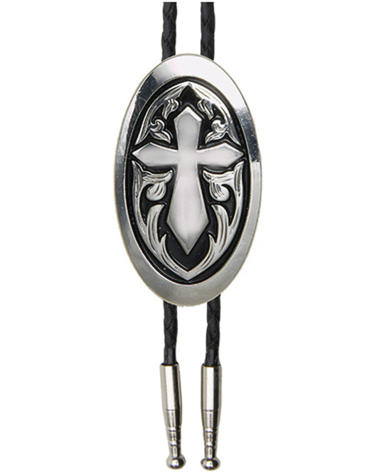 Men's Oval Cross Bolo Tie | Cody James Accessories
