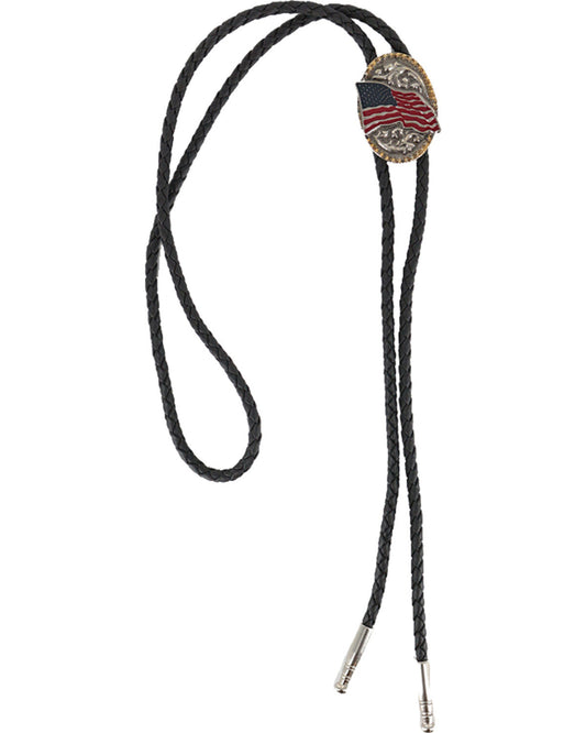 Men's American Flag Bolo Tie | Cody James Accessories