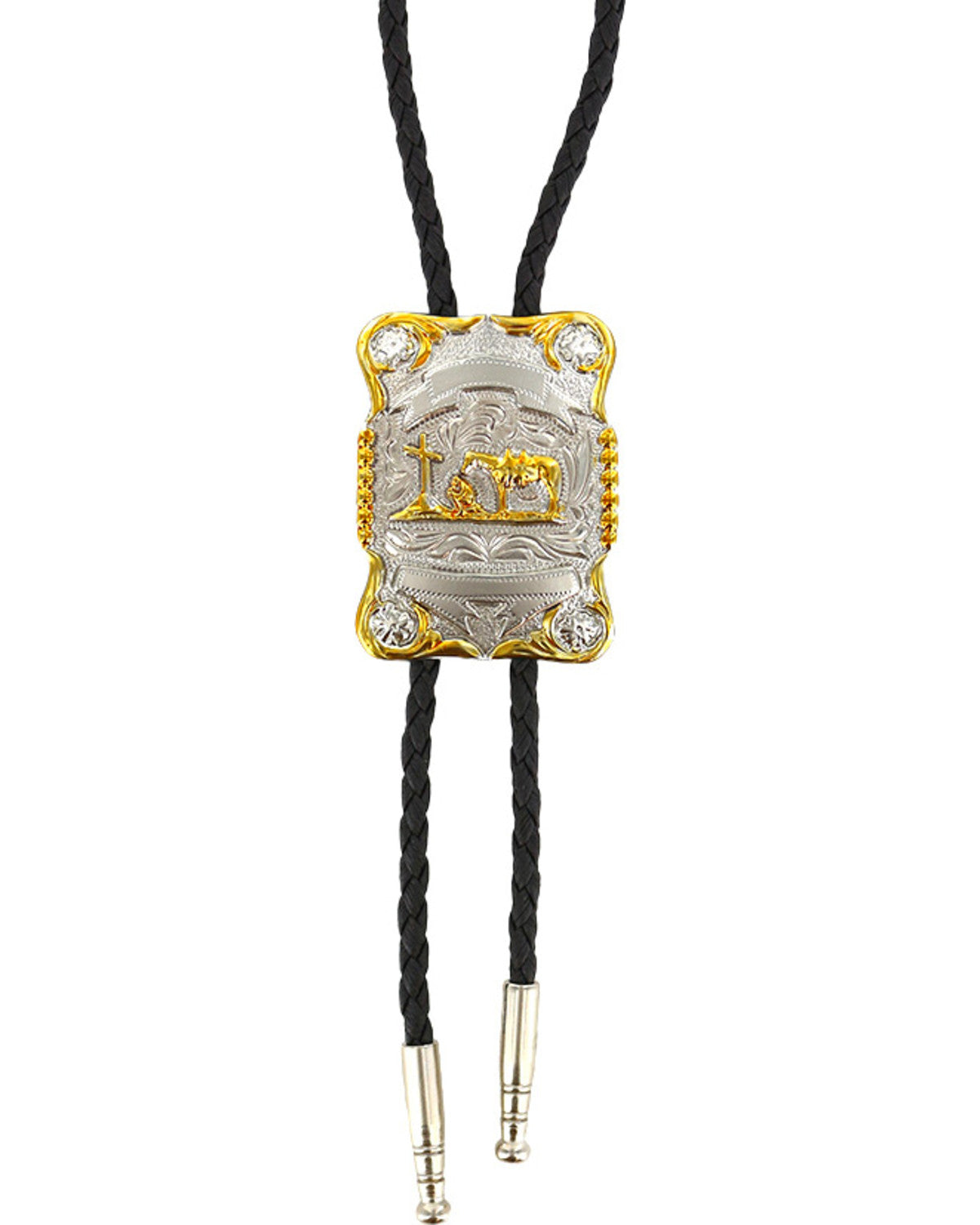 Men's Horse and Cross Bolo Tie | Cody James Accessories