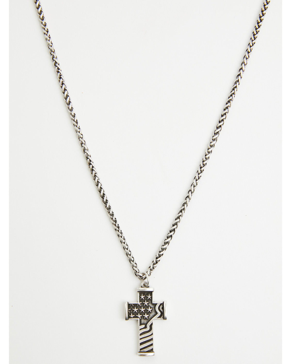 Men's Flag Cross Necklace | Cody James Accessories