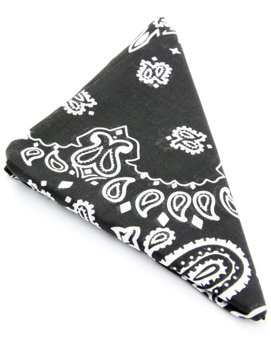Men's Black Bandana | Cody James Accessories