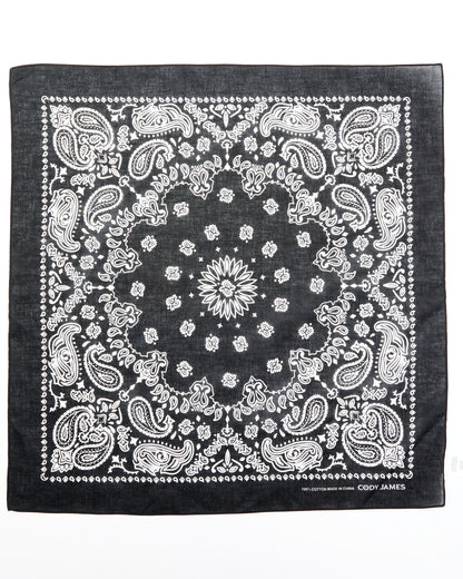 Men's Black Bandana | Cody James Accessories