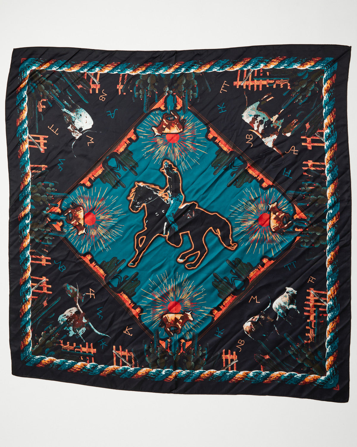 Men's Arlow Printed Wild Rag | Cody James Accessories