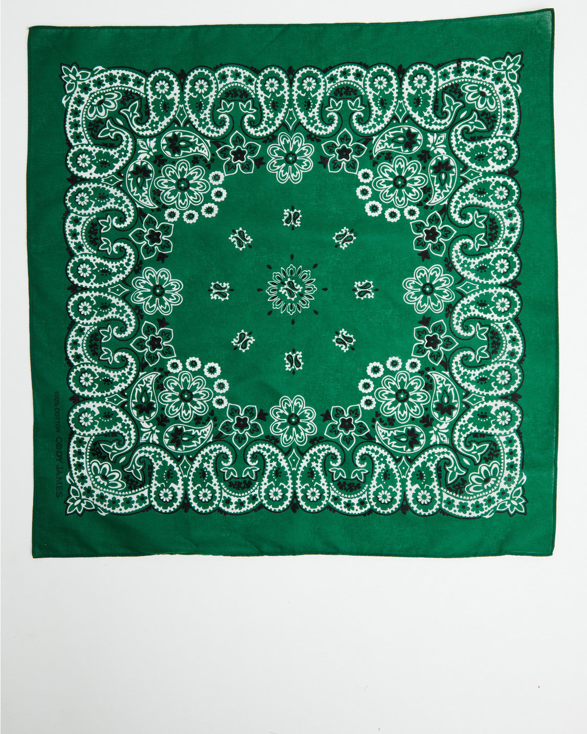 Dark Green Bandana | Cody James Accessories