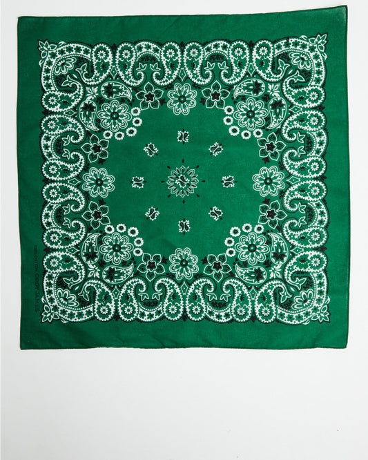 Dark Green Bandana | Cody James Accessories