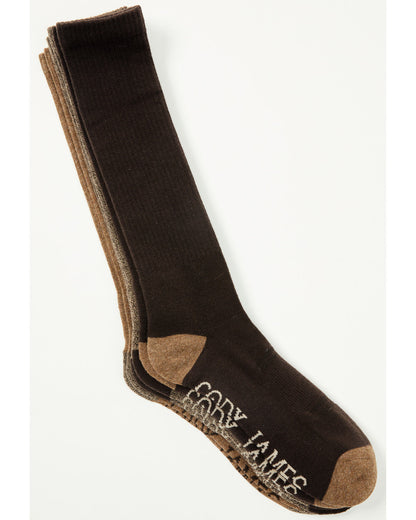 Men's Basic Crew Socks - 3 Pack | Cody James Accessories