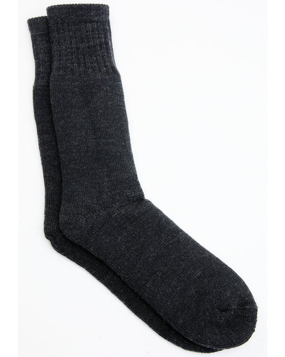 Men's Dark Gray Wool Boot Sock | Cody James Accessories