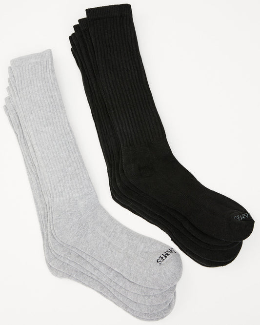 Men's Cushioned Boot Socks - 6 Pack | Cody James Accessories