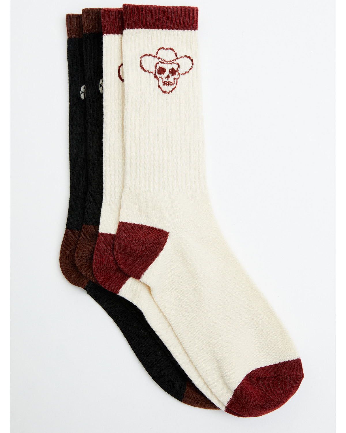 Men's Scorpion Skull Crew Socks - 2 Pack | Cody James Accessories