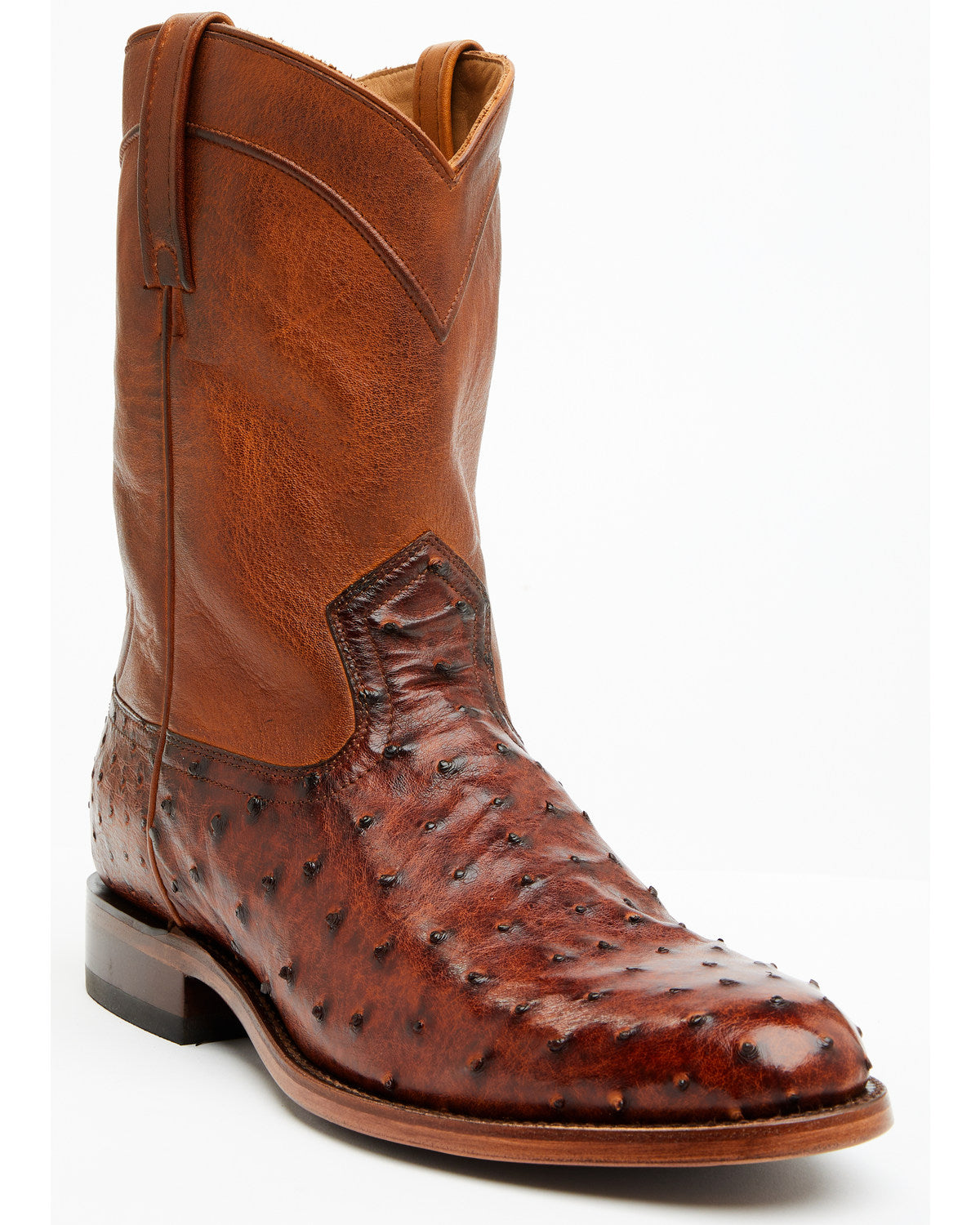 Black 1978® Men's Carmen Exotic Full-Quill Ostrich Roper Bo | Cody James Accessories|Boots