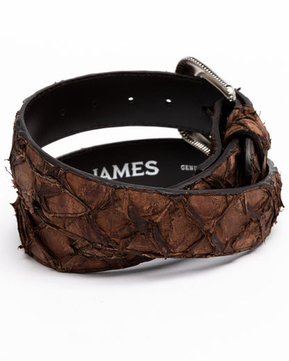 Men's Exotic Pirarucu Belt | Cody James Accessories