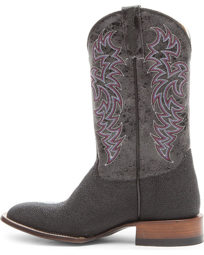 Men's Exotic Stingray Western Boots - Broad Square Toe | Cody James Accessories|Boots