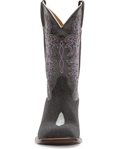 Men's Exotic Stingray Western Boots - Broad Square Toe | Cody James Accessories|Boots