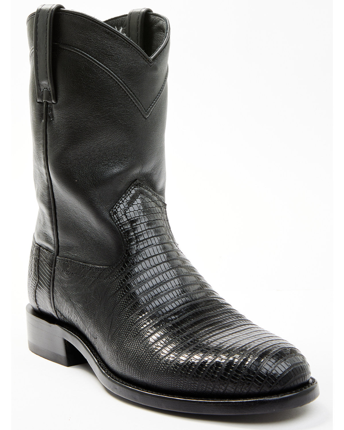 Black 1978® Men's Carmen Exotic Teju Lizard Roper Boots - R | Cody James Accessories|Boots