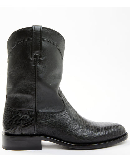 Black 1978® Men's Carmen Exotic Teju Lizard Roper Boots - R | Cody James Accessories|Boots