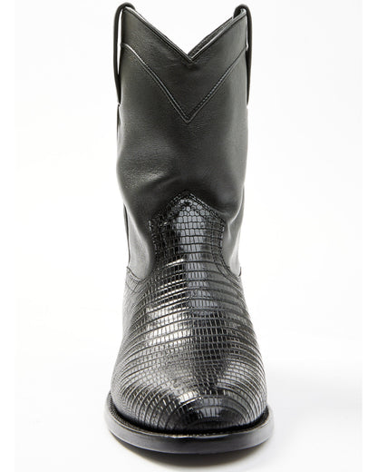 Black 1978® Men's Carmen Exotic Teju Lizard Roper Boots - R | Cody James Accessories|Boots