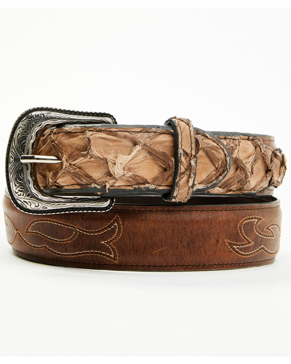 Men's Charutto Exotic Pirarucu Billet Belt | Cody James Accessories