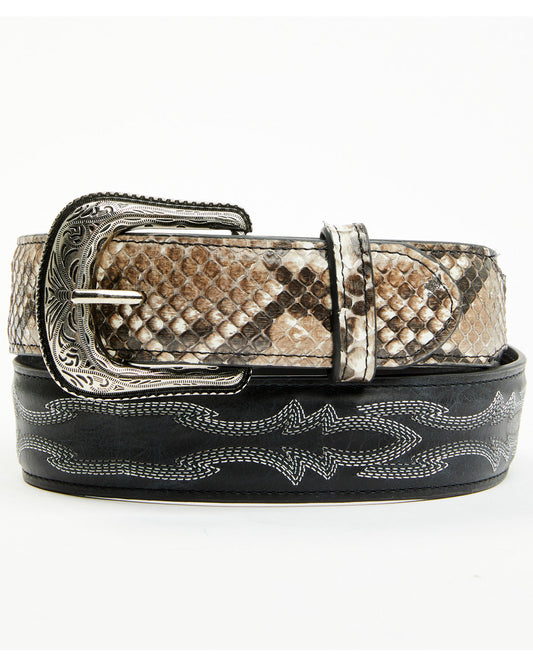 Men's Exotic Python Belly Billet Belt | Cody James Accessories