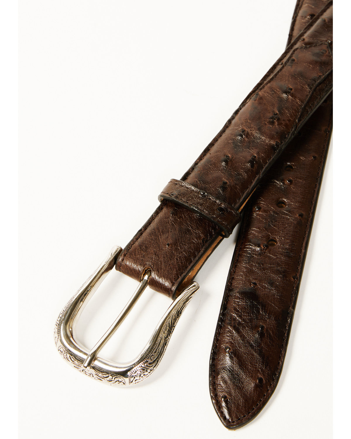 Black 1978™ Men's Exotic Full-Quill Ostrich Belt | Cody James Accessories