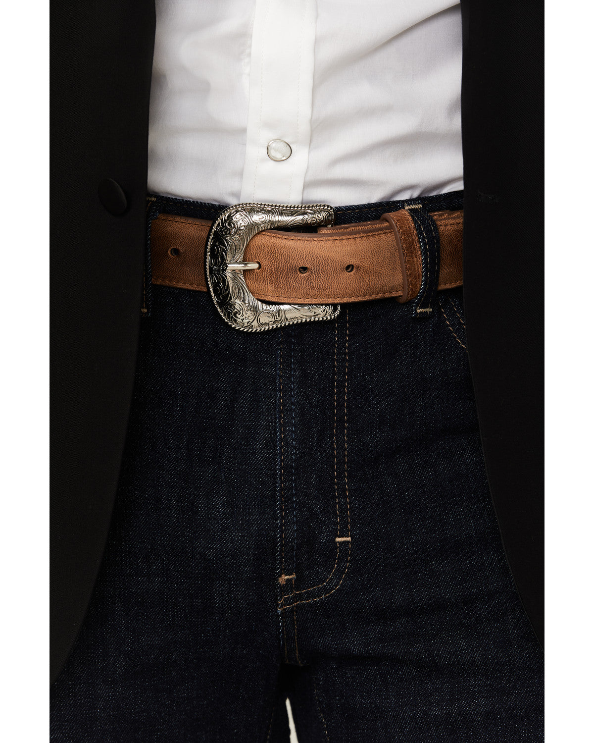 Black 1978™ Men's Smooth Leather Belt | Cody James Accessories