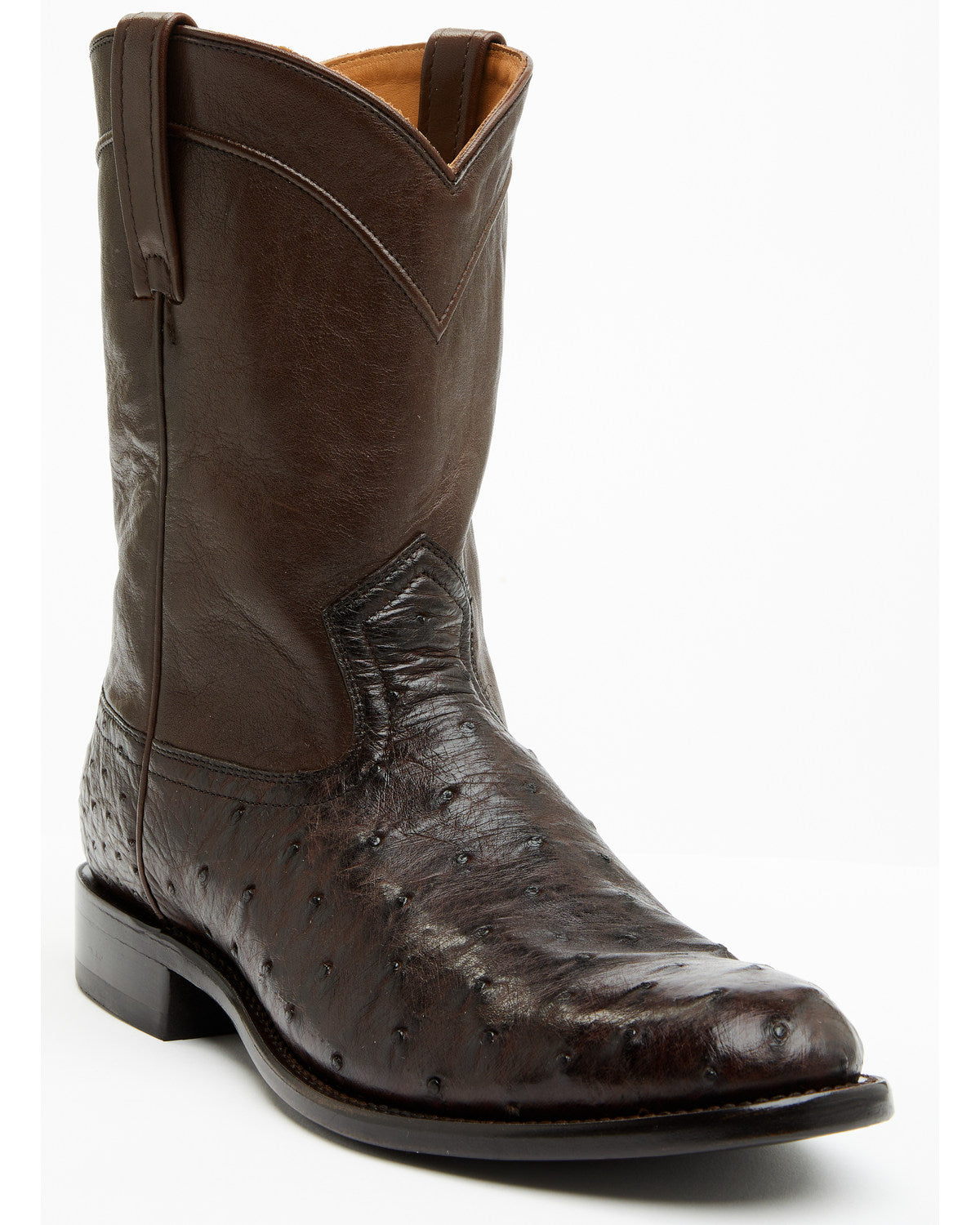 Black 1978® Men's Carmen Exotic Full-Quill Ostrich Roper Bo | Cody James Accessories|Boots
