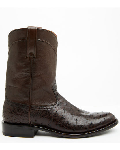 Black 1978® Men's Carmen Exotic Full-Quill Ostrich Roper Bo | Cody James Accessories|Boots
