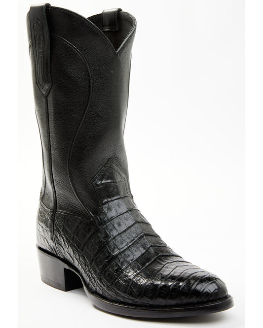 Black 1978® Men's Chapman Exotic Caiman Belly Western Boots | Cody James Accessories|Boots