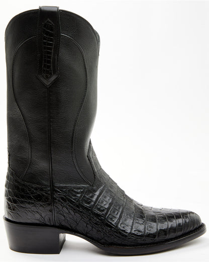 Black 1978® Men's Chapman Exotic Caiman Belly Western Boots | Cody James Accessories|Boots