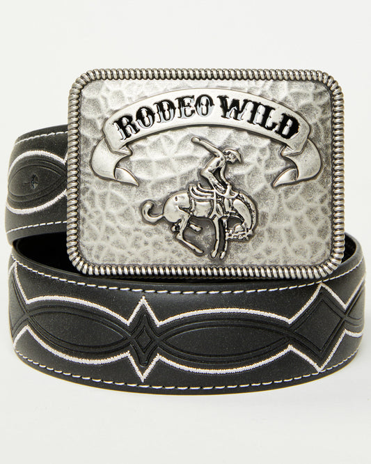 Boys' Deacon Rodeo Wild Buckle Belt | Cody James Accessories