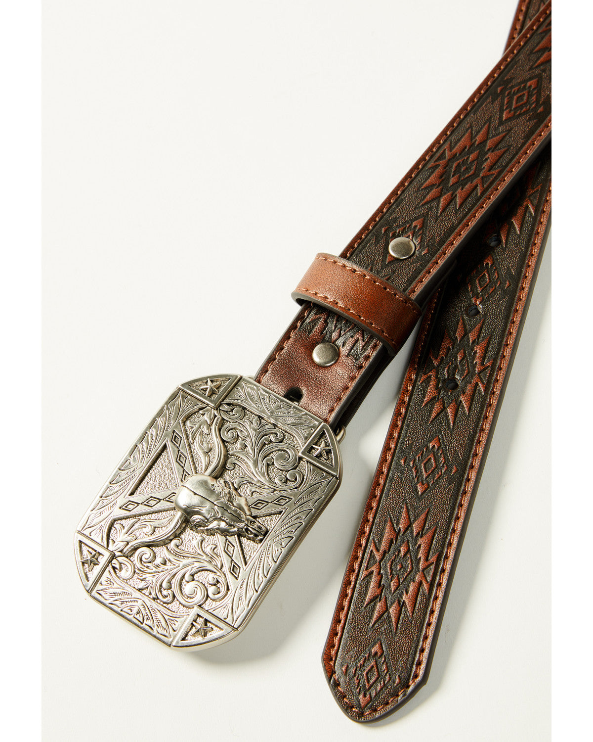 Boys' Southwestern Print Embossed Belt | Cody James Accessories