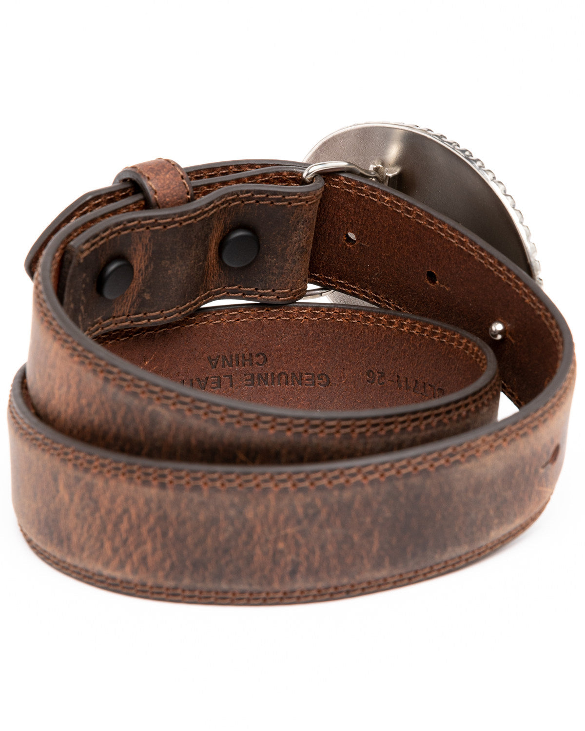 Boys' Longhorn Plaque Buckle Belt | Cody James Accessories