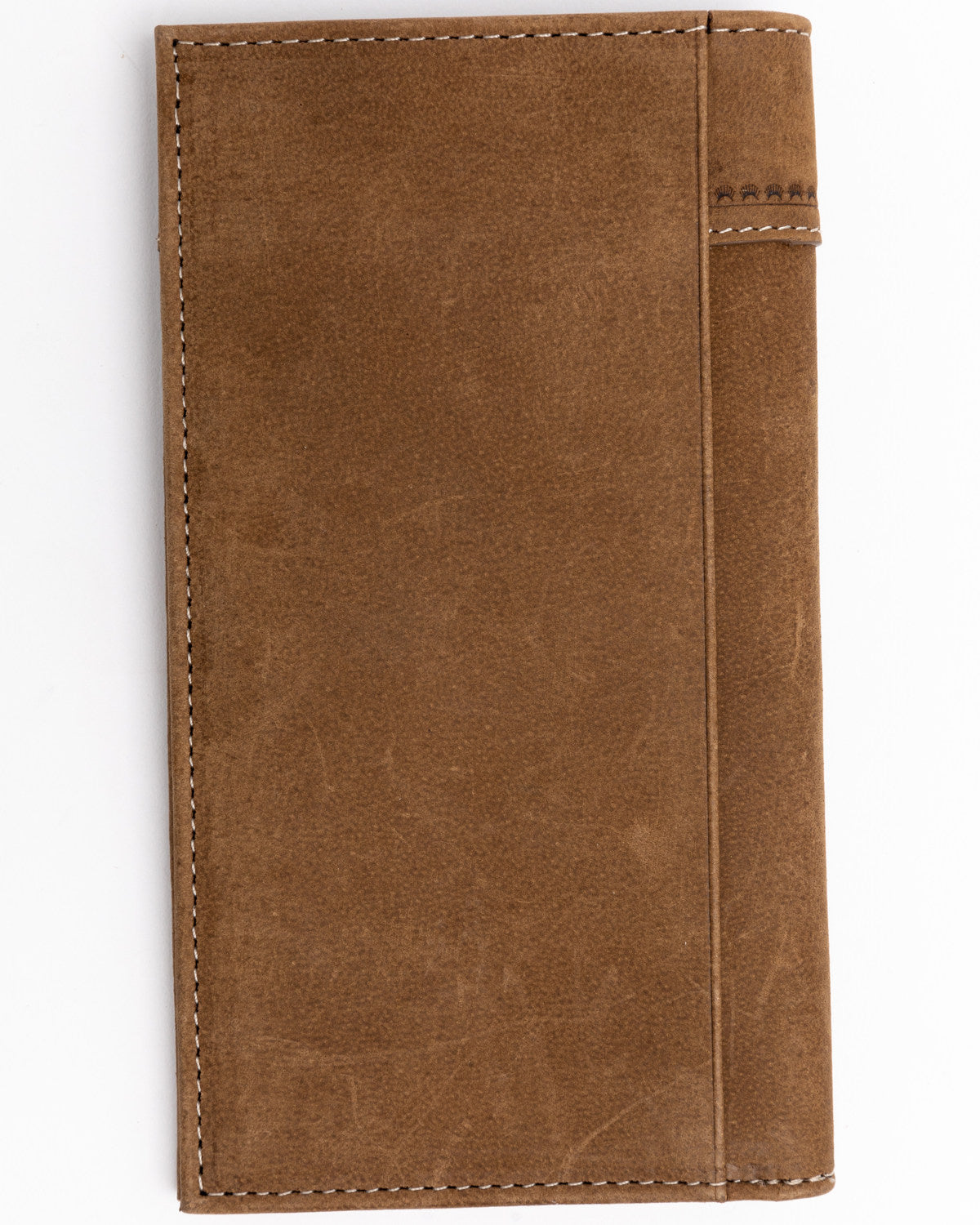 Men's Hair On Praying Cowboy Leather Checkbook Wallet | Cody James Accessories|Sale