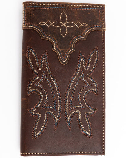 Men's Rodeo Stitched Leather Wallet | Cody James Accessories|Sale