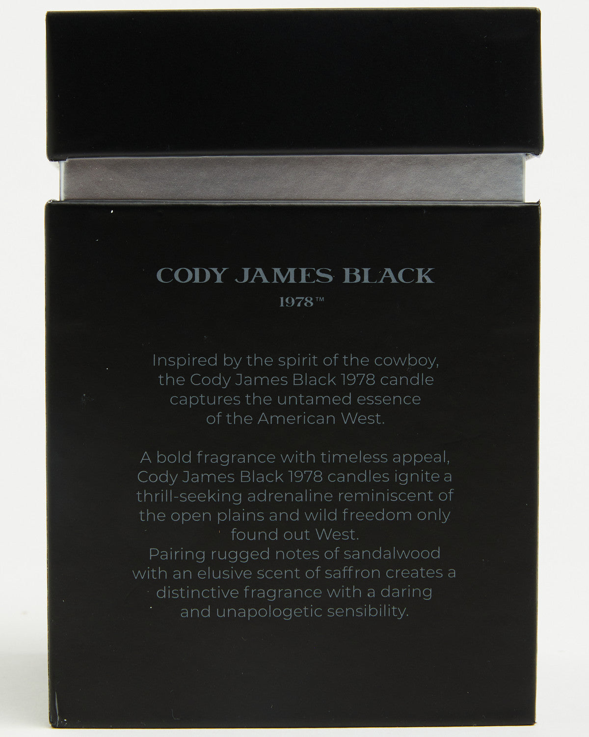 Black 1978® Signature Candle | Cody James Accessories