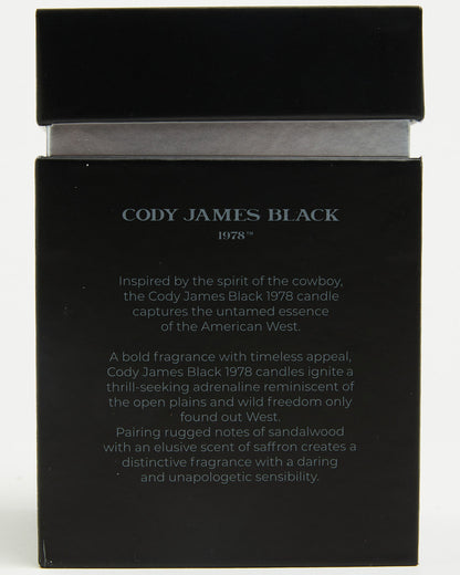 Black 1978® Signature Candle | Cody James Accessories