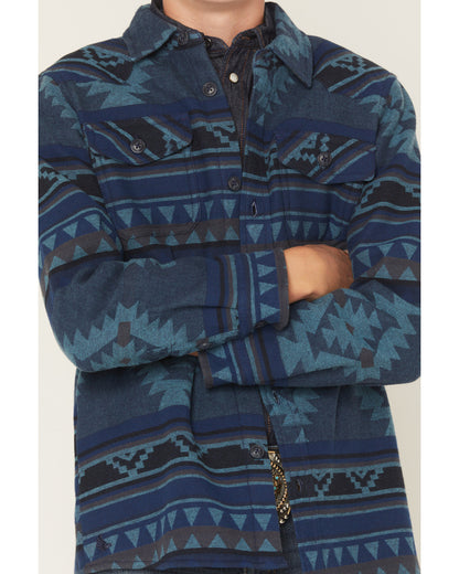 Boys' Rosewell Southwestern Print Button-Down Flannel Shirt | Cody James Boys|Clothing