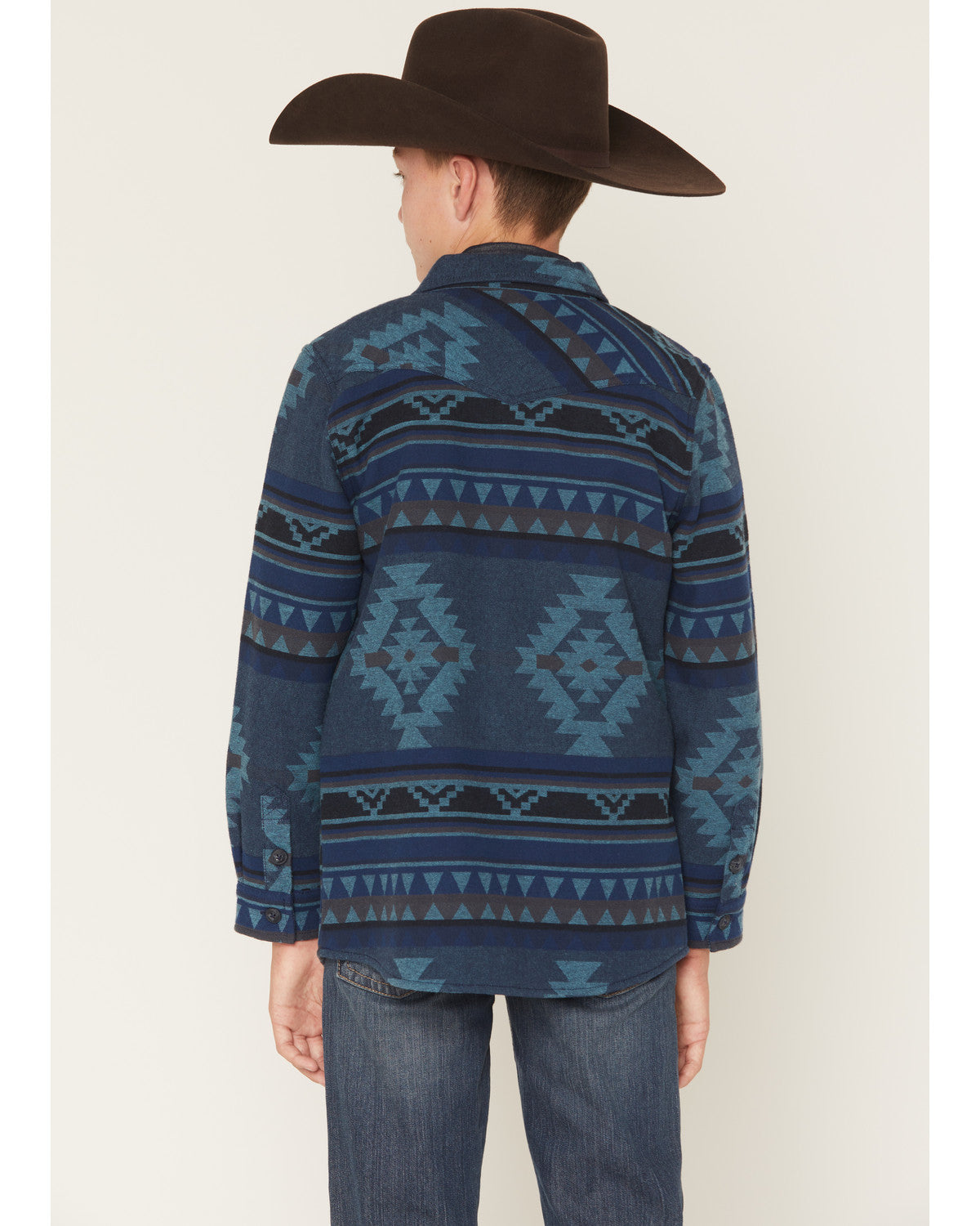 Boys' Rosewell Southwestern Print Button-Down Flannel Shirt | Cody James Boys|Clothing