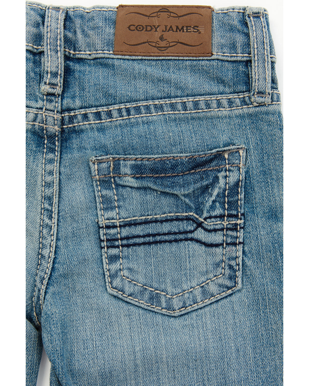 Boys' Hamshackle Wash Relaxed Bootcut Stretch Denim Jeans | Cody James Boys|Clothing