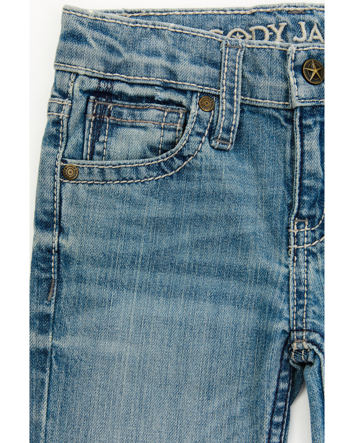 Boys' Hamshackle Wash Relaxed Bootcut Stretch Denim Jeans | Cody James Boys|Clothing