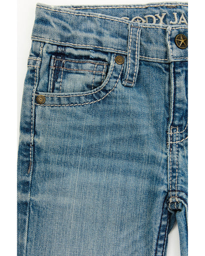 Boys' Hamshackle Wash Relaxed Bootcut Stretch Denim Jeans | Cody James Boys|Clothing