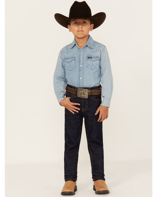 Boys' Dark Wash Slim Straight Stretch Jeans | Cody James Boys|Sale|Clothing