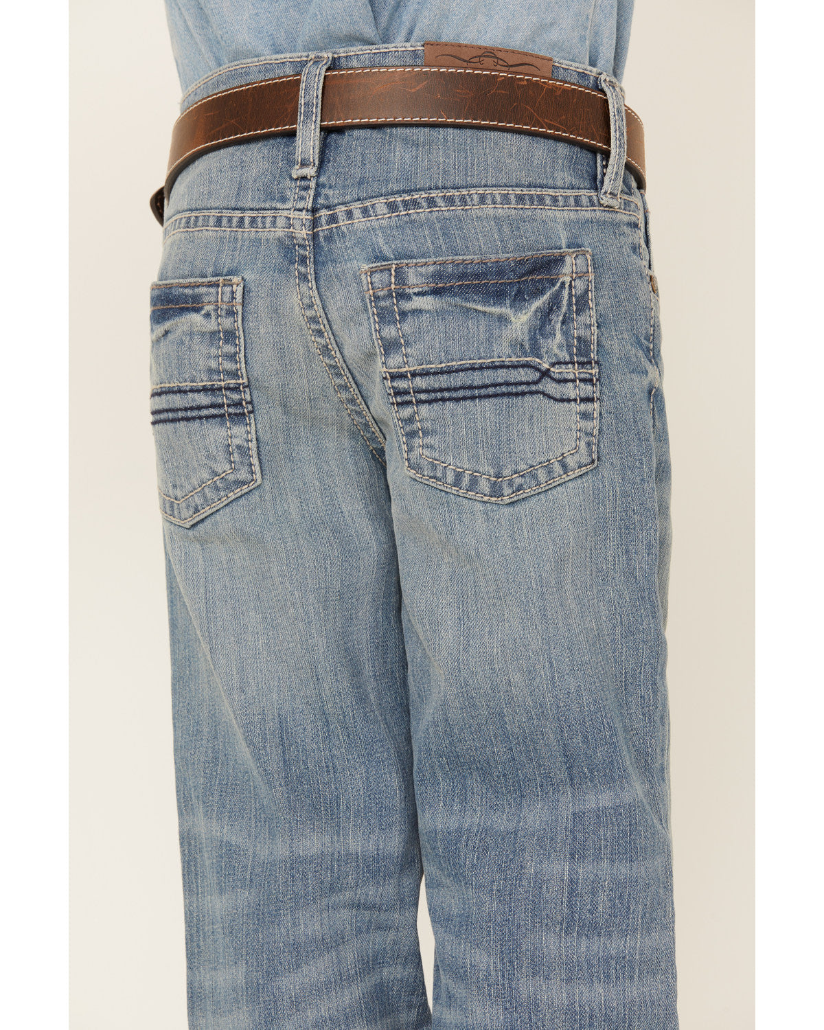 Boys' Hamshackle Light Wash Relaxed Boot Denim Jeans - Size | Cody James Boys|Clothing