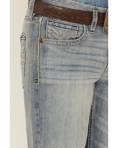 Boys' Medium Wash Buckskin Slim Bootcut Stretch Denim Jeans | Cody James Boys|Clothing